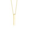 Pillar Necklace with Engraving