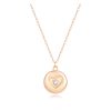 Isabella Circle Locket Necklace