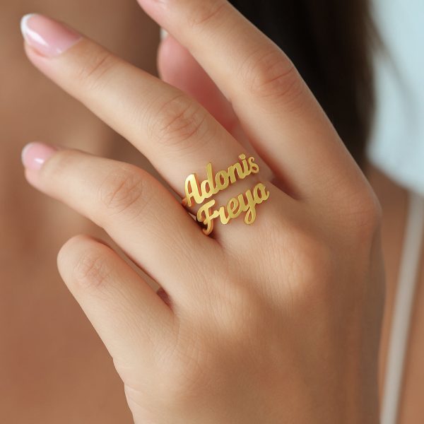 Custom Name Ring