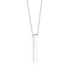 Pillar Necklace with Engraving