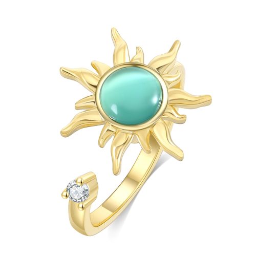 Sun Fidget Ring