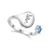 dec-silver_be418469-f396-4c1e-afc6-e6e9530ddc80.jpg Birth Month Flower and Birthstone Ring
