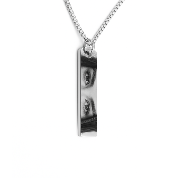 Personalized Eye Photo Necklace
