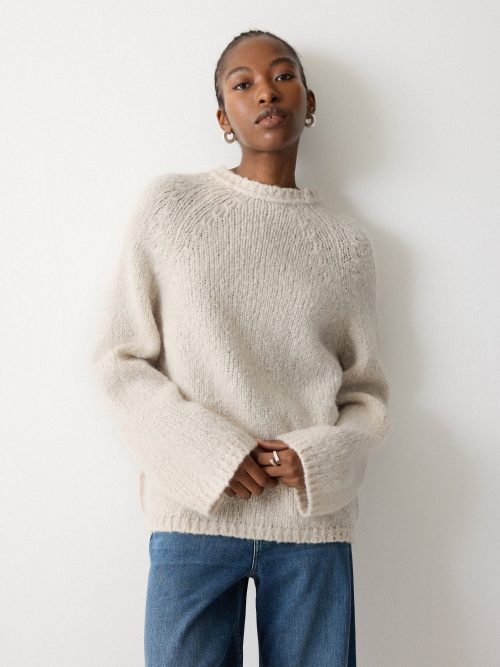 Soft Boucle Jumper | Cream